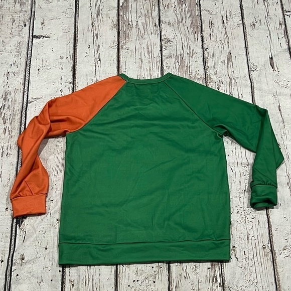 Irish Ireland Shamrock St. Patrick's Day Crewneck Pullover Sweatshirt - Picture 2 of 5